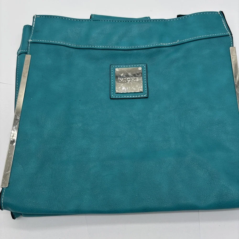 Miche Demi Base Turquoise Bag With Silver Accent
